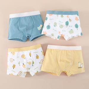 Ropa interior de algodón para niños al por mayor OEM ODM 3-15 años, calzoncillos y bóxer transpirables para niños - Product Image 4