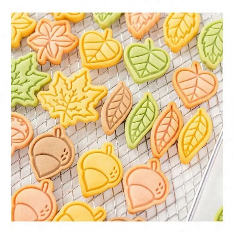 Tarte en silicone pour enfants Mini tasses Tarte Maker Cookies Stamp Fondant Embosser Acrylique Joyeux Anniversaire Décoration Moule à biscuits