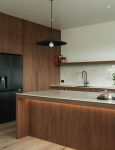 Muebles de Cocina de Lujo de <span class=keywords><strong>Vermont</strong></span>, Gabinetes de Cocina de Madera Maciza, Encimera Moderna, Conjuntos de Gabinetes de Cocina para Villa - Product Image 3