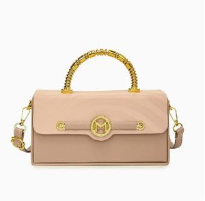 Luxury Fashionable Lady's Geometric Pattern Handbag Anti-Theft Made Durable PU Material Casual Beach <b>Shoulder</b> <b>Strap</b>. - Product Image 2
