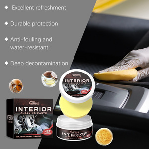 Rayhong auto crema per la pulizia interna del sedile in pelle schiuma di lavaggio libera decontaminazione crema per la pulizia interna ristrutturata - Product Image 3