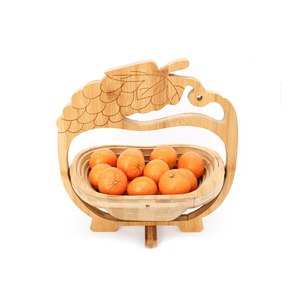 Paniers de pique-nique et cadeaux <span class=keywords><strong>en</strong></span> bois de <span class=keywords><strong>bambou</strong></span> moderne pour l'affichage de conception de maison pour la nourriture de fête et de mariage panier-cadeau de mariage élégant - Product Image 1
