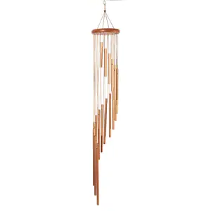 Chuông Gió Trong Nhà 35 Inch Âm Thanh Tự Nhiên Trang Trí Nội Thất Trang Trí Sân Vườn Windchime