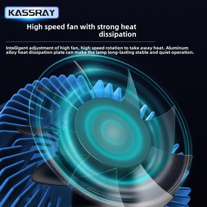 KASSRAY Série V6 Éclairage d'aquarium écologique à gradation six voies, contrôle double mode, moderne, <span class=keywords><strong>en</strong></span> plastique, pour poissons d'eau salée et coraux - Product Image 3