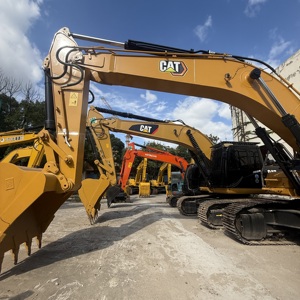 Excavadora de cadenas pesada Caterpillar 336GC usada de 36 toneladas con motor C9.3 sin urea, cucharón grande para minería en canteras y movimiento de tierras. - Product Image 2