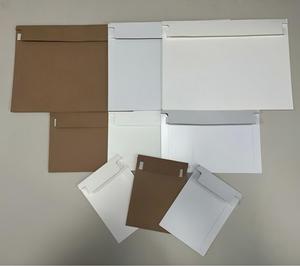 Enveloppes express en papier <span class=keywords><strong>kraft</strong></span> tricolores noir, blanc et gris, formats <span class=keywords><strong>A4</strong></span>, A5, A6, sacs en papier <span class=keywords><strong>kraft</strong></span> écologiques - Product Image 2