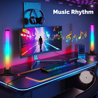 Tapis de souris intelligent WiFi MOES Tuya LED RGBIC, 16 millions de couleurs, éclairage d'ambiance DIY, tapis de bureau imperméable pour PC de jeu