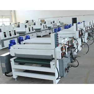 Double-Roller Converse and Positive UV Varnishing Roller Coater Machine for Sale