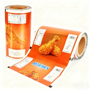 Custom <b>Laminated</b> Food Grade Puffed Food Packaging Plastic Film Rolls Potato Chips Bag Sachet Film Roll - Product Image 4