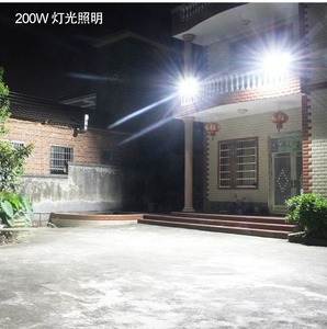 25W-200W 2020 Nouveau Éclairage <span class=keywords><strong>Solaire</strong></span> Alimenté Avec Capteurs Étanche Extérieur Lumière De Jardin - Product Image 5