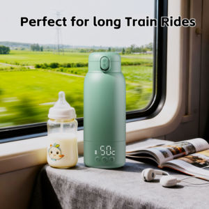 Calentador de Biberones Portátil Inalámbrico Eléctrico con Alimentación USB, Termo Térmico para Bebés Recién Nacidos, Uso en Viajes - Product Image 3