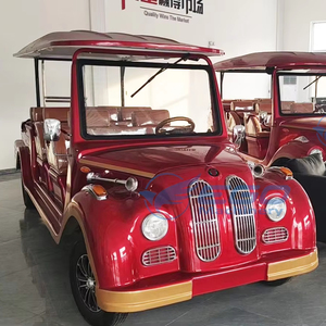 Vehículo Turístico Eléctrico Clásico Retro, Carro de Golf para Hotel, Autobús Eléctrico Vintage para Recorridos Turísticos - Product Image 6