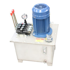 Station de pompage hydraulique en acier inoxydable 380V, ensemble réservoir d'huile et pompe à engrenages, accessoires pour outils hydrauliques - Product Image 1