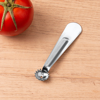 Duurzame keuken fruit- en groentestamverwijderaar van roestvrij staal, tomaten- en aardbeienontpitter, commerciële groothandel