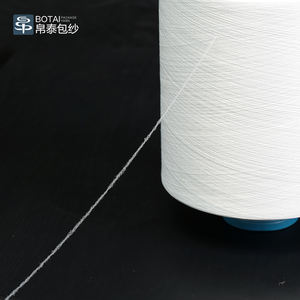 Filamen poliester daur ulang ramah lingkungan bersertifikat DTY GRS anti-bakteri benang bertekstur pola rajutan mentah - Product Image 4