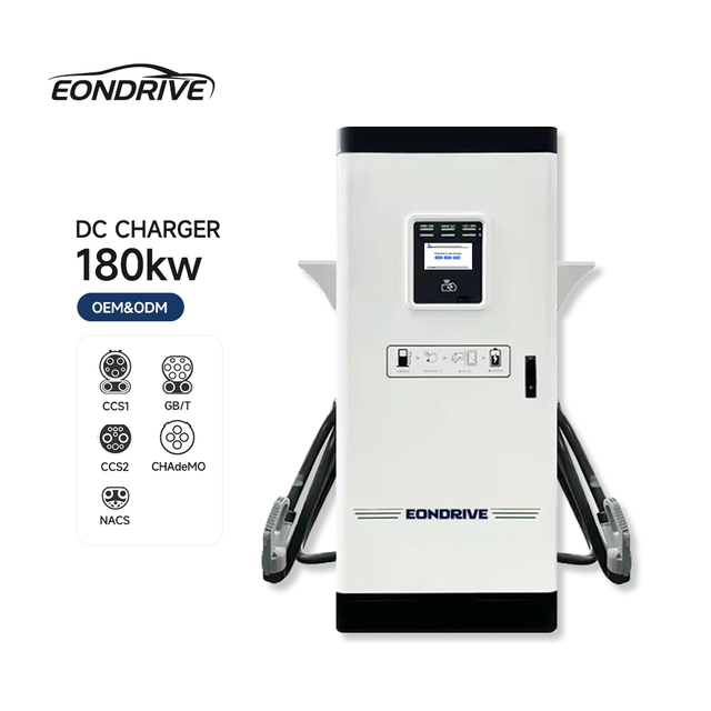 New 160KW DC IP55 EV Fast Charging Station with Dual Guns 2-Year Warranty Ethernet/4G/WiFi for Commercial Use