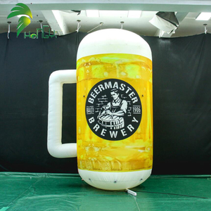 Taza de cerveza inflable, barril de cerveza inflable de plástico, botella de cerveza inflable gigante de publicidad personalizada - Product Image 2