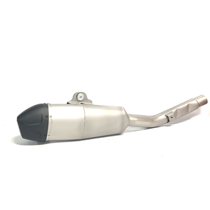 Silencieux d'échappement de moto modifié TEENTOP pour Kawasaki <span class=keywords><strong>KX</strong></span> <span class=keywords><strong>250</strong></span> KXF <span class=keywords><strong>250</strong></span> en acier inoxydable et fibre de carbone 2021 2022 <span class=keywords><strong>2023</strong></span> 2024 - Product Image 1