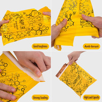 Sacs d'expédition en polyéthylène avec logo personnalisé, lot de 100, enveloppes d'expédition en plastique épais, pochettes d'emballage postal pour vêtements