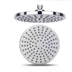 Cabezal de Ducha de Alta Presión Cromado de 8 Pulgadas con Rosca de 1/2 Pulgada, Cabezal de Ducha Fijo de Alto Flujo, Cabezal de Ducha Tipo Lluvia para Baño - Product Image 4