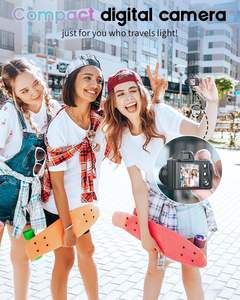 Mini cámara con llavero, mini cámara de vídeo y fotos retro, mini cámara digital, cámara portátil de 1080P para fotografía, cámara de pulgar - Product Image 6