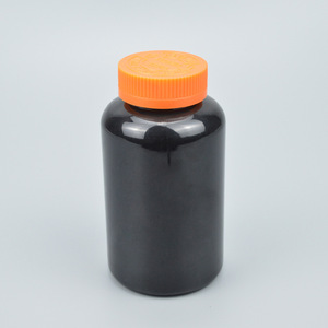 Bouteilles en plastique Senno 400/500ml avec bouchon à vis, forme cylindrique, pour emballage de vitamines, bonbons, comprimés et capsules - Product Image 2