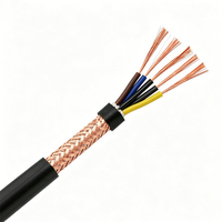 Câble de commande blindé RVVP de marque SZYL, conducteur multiconducteurs en cuivre pur, isolation PVC, anti-interférence, IP68, 90 mètres, industriel