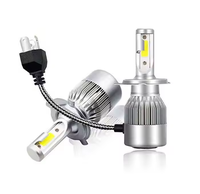 C6 Auto LED Phares Ampoule 18W 6000K COB Puce Nouvel État Phare De Voiture H1 H7 H11 H3 9005 9006 H4 Led Ampoules Personnalisées