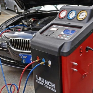 Máquina de Recuperación y Llenado de Refrigerante Totalmente Automática <span class=keywords><strong>500PLUS</strong></span> y 300PLUS para Limpieza de Tuberías de Aire Acondicionado Automotriz - Product Image 4