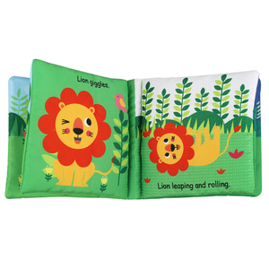 Libro in stoffa per bambini Quiet Style con adorabili motivi per l'apprendimento e il gioco dei bambini - Product Image 5