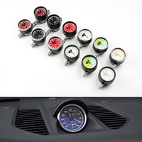 Horloge chronomètre sport multi-couleurs, boussole, jauge pour tableau de bord Porsche 911 991 2012-2019, accessoire de style intérieur de voiture