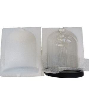 La Cerimonia Nuziale all'ingrosso Favorisce Candela Del Fiore della Rosa Display A Led Le Luci <span class=keywords><strong>di</strong></span> Cupola <span class=keywords><strong>di</strong></span> <span class=keywords><strong>Vetro</strong></span> <span class=keywords><strong>Campana</strong></span> <span class=keywords><strong>di</strong></span> <span class=keywords><strong>Vetro</strong></span> Con Base In Legno - Product Image 1