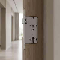 Corps de serrure à mortaise ignifuge standard européen, boîtier de serrure de porte haute sécurité pour projets commerciaux européens