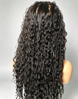 Perruque complète en dentelle HD personnalisée en cheveux humains vierges birmans, densité 180%, cheveux bouclés, vente en gros