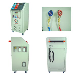 DS9002B <b>Portable</b> Intelligent Automatic Car <b>AC</b> Service Machine New Condition Metal for Refrigerant Recovery Flushing Refilling - Product Image 4