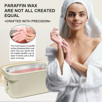 Professioneller FCC-Zertifizierter 7000ml Großvolumiger Digitaler Paraffin-Wachswärmer für Gesicht und Körper, US-EU-Kompatibel für Spa-Anwendungen
