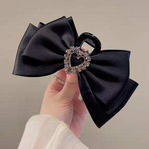 Fermaglio per donna alto <span class=keywords><strong>Sence</strong></span> Clip per squalo Double face grande fiocco per capelli fermaglio per capelli grande fiocco con fiocco di cristallo fermaglio per capelli - Product Image 1