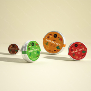 Tùy Chỉnh Nhãn Nhà Bếp Rỗng Gia Vị <span class=keywords><strong>Container</strong></span> Nhôm Gia Vị Lọ Với Máy Shakers Có Nắp Đậy Tin Rau Bột Bao Bì - Product Image 6