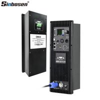 Module de carte DSP de classe D avec filtre FIR Sinbosen DM30 pour haut-parleur actif, amplificateur intégré 2 canaux 1500-+1500W 4 ohms