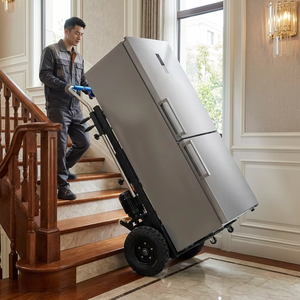 <span class=keywords><strong>Chariot</strong></span> motorisé pour escaliers, capacité de 400 kg (880 lb), pneus pneumatiques de 10 pouces, <span class=keywords><strong>chariot</strong></span> électrique pour la logistique d'entrepôt et la livraison d'appareils électroménagers - Product Image 5