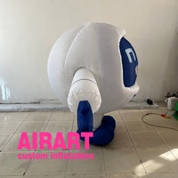 Costume de mascotte robot, costumes de robot gonflables à LED nouvellement conçus pour la décoration d'exposition, costume de robot adulte avec lumière LED