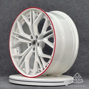 722Auto Jantes forgées 18-21 Deep Concave 5x112/5x114.3/5x120 Légères pour <span class=keywords><strong>Volvo</strong></span> V60 <span class=keywords><strong>V90</strong></span> Audi A4 Allroad Mercedes Classe E Break - Product Image 2
