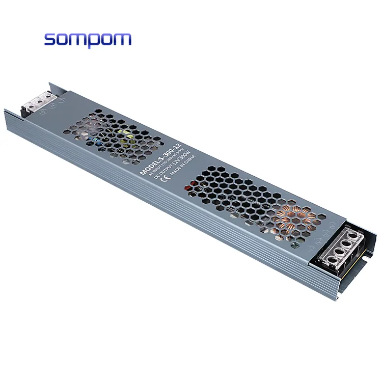 Harga produsen AC ke DC 12v 24V sakelar catu daya 300W Driver LED transformator DC untuk CCTV dan LED Smps