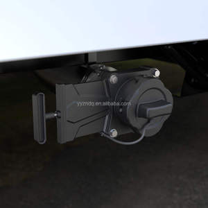 Vanne de vidange pour caravane RV avec tige en acier inoxydable, vanne de vidange RV avec adaptateur transparent de 3 pouces pour remorque de camping-car - Product Image 6
