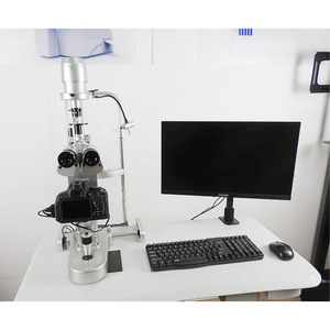 Digitale Schlitzlampe KJ5DII Augenuntersuchung Ophthalmiezubehör Schlitzlampe mit Bildverarbeitungssystem - Product Image 1