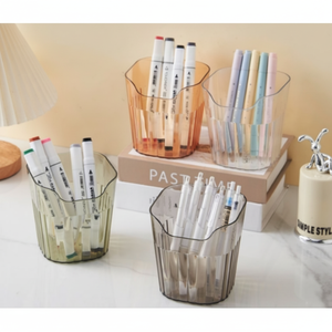 CASAMAX WL AM-6002 Portapenne in plastica colori assortiti-10x10x11cm-Elegante Moderno Lussuoso Creativo - Product Image 2