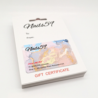 Cartes-cadeaux en plastique personnalisées avec code-barres pour toutes les occasions, comme les clubs et les boutiques