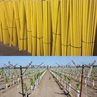 Piquet de vigne en fibre de verre, Tige en fibre de verre, Tige de cerf-volant en PRV, Poteau de clôture, Piquet de jardin, Tige en fibre de verre, Piquet en PRV pour bétail, Dongle