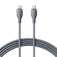 Câble de charge rapide ultra-rapide Baseus USB-C vers USB-C 100W 1m 1,5m 2m Noir Blanc Bleu Violet Gris 100% Original