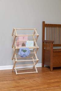 Séchoir à linge en bois robuste pour le séchage des vêtements - Product Image 6